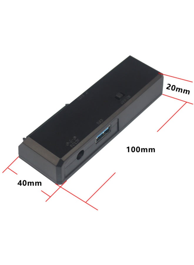 USB3.0 To SATA Easy Drive Line Hard Disk Cable Converter 2.5/3.5 Solid State Mechanical Hard Disk-Color:Australian Regulations - Image 4